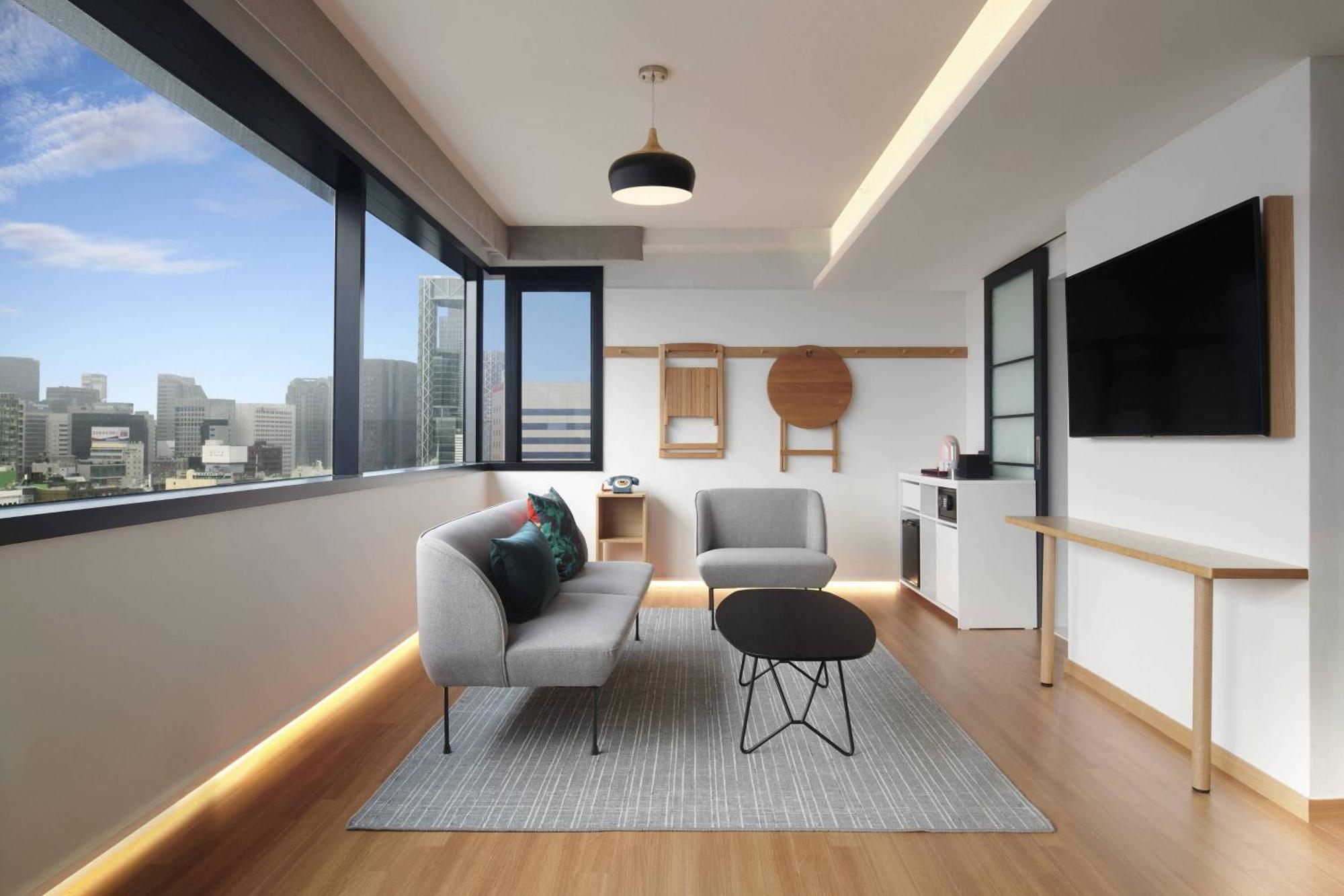 Hotel Moxy Seoul Insadong By Marriott Exterior foto