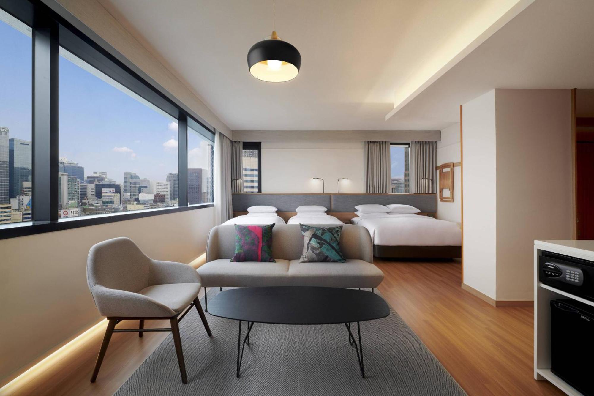 Hotel Moxy Seoul Insadong By Marriott Exterior foto